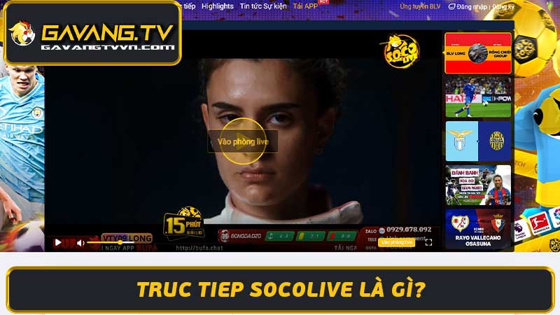 Trực Tiếp Socolive Xem Trực Tuyến Các Sự Kiện Thể Thao